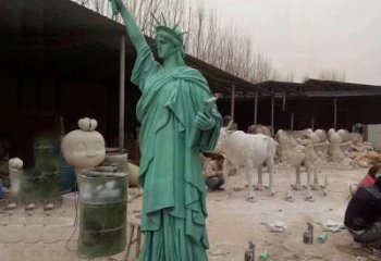 女神雕塑廠家，西方人物雕塑小品，廣場玻璃鋼雕塑擺件