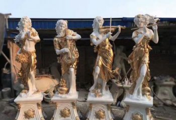 四季女神雕塑廠家，歐洲人物雕塑擺件，西方人物主題