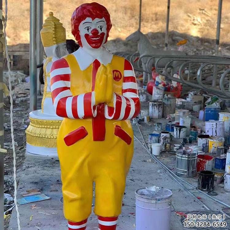 小丑雕塑廠家，卡通人物小品，影視劇小丑雕塑廠