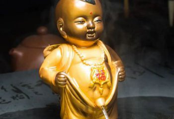 撒尿雕塑廠家，童趣人物雕塑小品，仿銅小孩撒尿雕塑