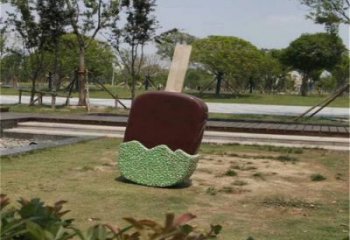 彩繪雪糕雕塑 大型雪糕雕塑 近代主題小品