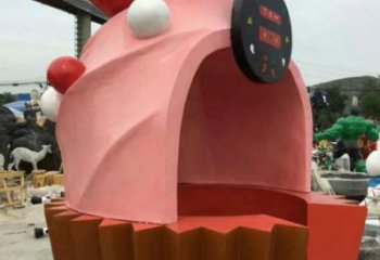 創(chuàng)意房子雕塑 園林房子雕塑