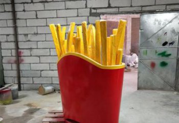 薯?xiàng)l雕塑 商業(yè)街薯?xiàng)l雕塑 宣傳主題擺件