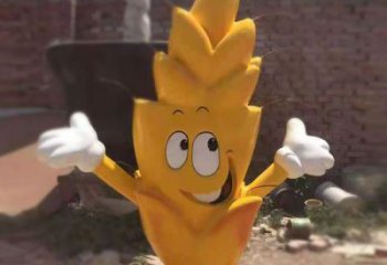 大型麥穗雕塑廠家 門口創意雕塑 售樓處農作物小品