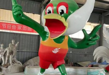 創意飛鳥雕塑廠家 步行街店門口雕塑 家禽小品