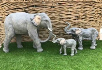 仿真大象玻璃鋼 (1)