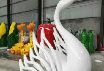 園林天鵝雕塑 風景區仿真雕塑 廣場小品