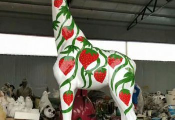 仿真長頸鹿雕塑 酒店公園雕塑 風景區擺件