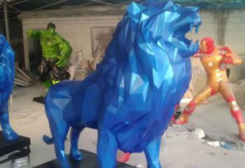 風(fēng)景區(qū)獅子雕塑 售樓處廣場雕塑 仿古擺件