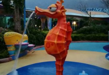 創意海馬雕塑 步行街店門口雕塑 影視劇小品