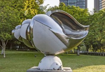 城市海螺雕塑 風景區彩繪雕塑 抽象擺件