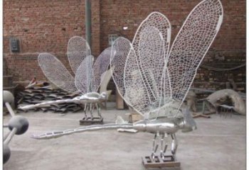 螳螂雕塑，動物雕塑，鏤空工藝雕塑