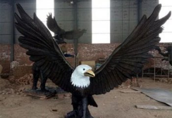 廣場老鷹雕塑 公園仿真雕塑 抽象擺件