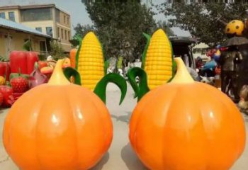 風景區(qū)南瓜雕塑 售樓處廣場雕塑 仿古擺件