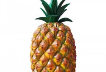 公園菠蘿雕塑 酒店門口雕塑 彩繪擺件