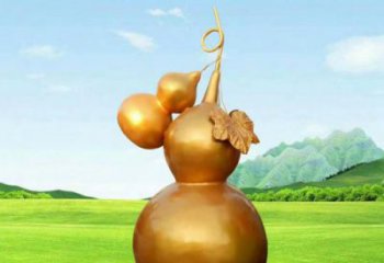 商場葫蘆雕塑 仿真雕塑 店門口小品