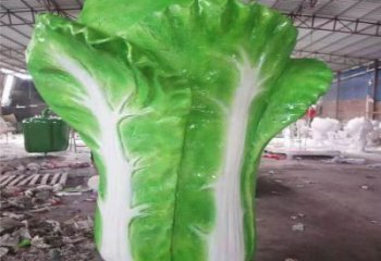 創意白菜雕塑 步行街店門口雕塑 果蔬小品