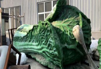 白菜雕塑 大型城市雕塑 商業街擺件