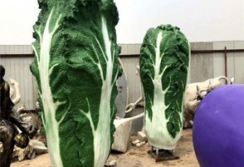 商業街白菜雕塑 售樓處雕塑 果蔬擺件