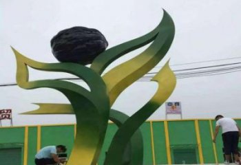 售樓處核桃雕塑 商業(yè)街仿真雕塑 水果擺件