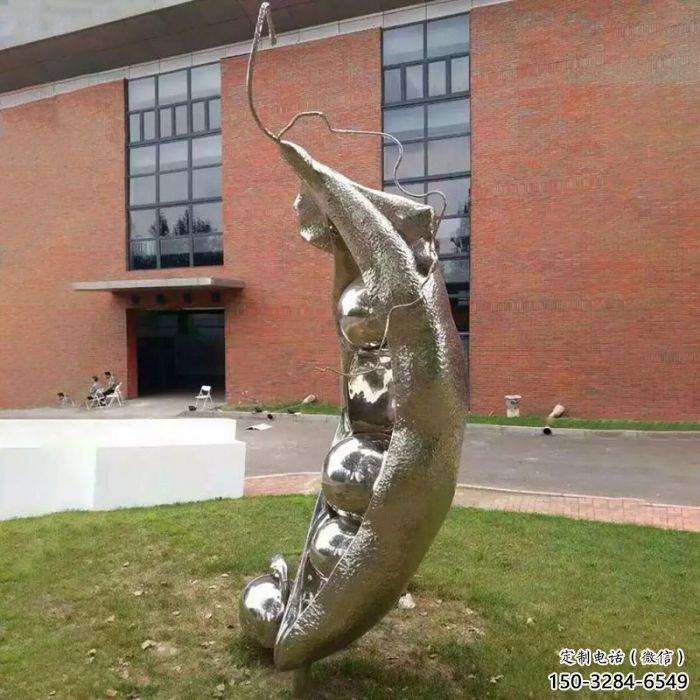 售樓處豆角雕塑 商業(yè)街仿真雕塑 果蔬擺件