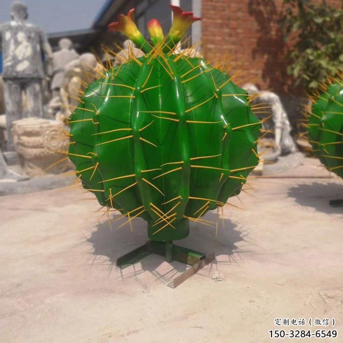 商場仙人掌雕塑 仿真雕塑 店門口小品