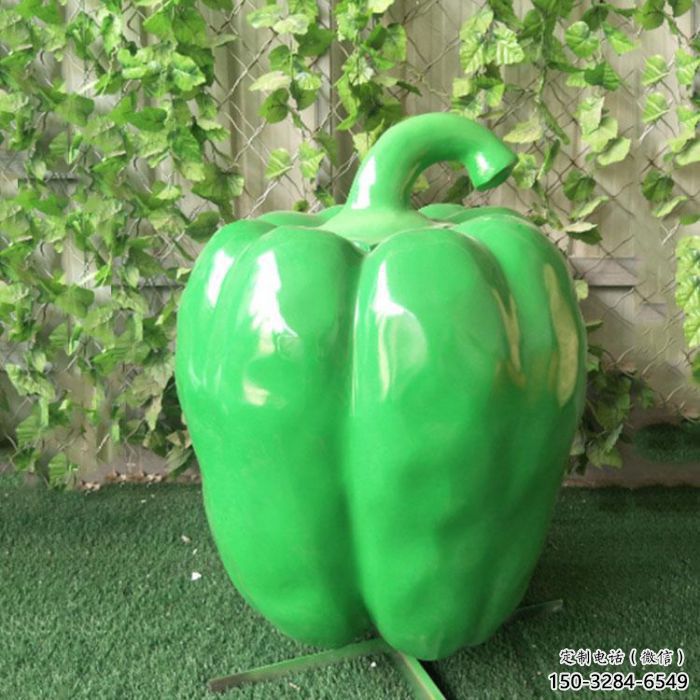 大型青椒雕塑 門口創意雕塑 售樓處小品