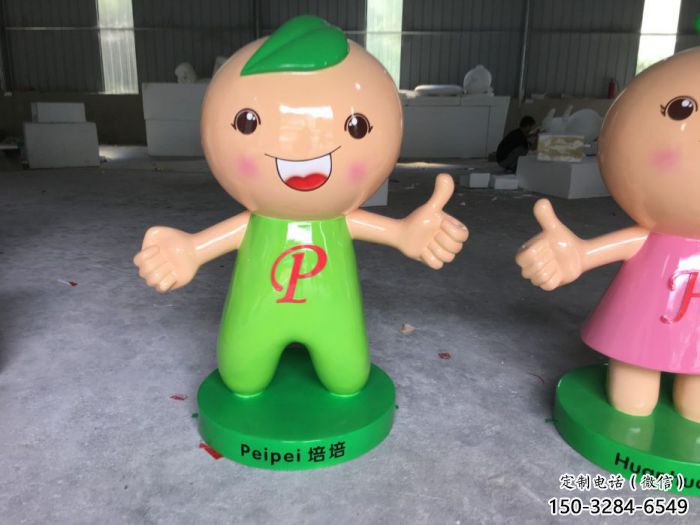 大型娃娃雕塑 商業街廣場雕塑 彩繪擺件