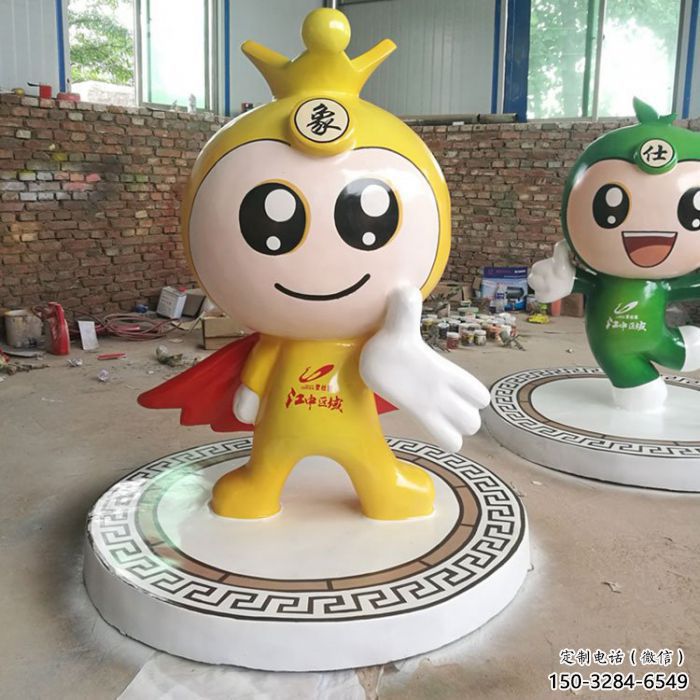 廣場娃娃雕塑 公園動漫雕塑 抽象擺件