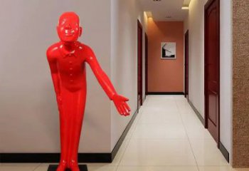 商業街迎賓雕塑 售樓處雕塑 卡通擺件