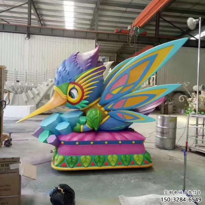 門口迪士尼雕塑 售樓處卡通雕塑 彩繪小品