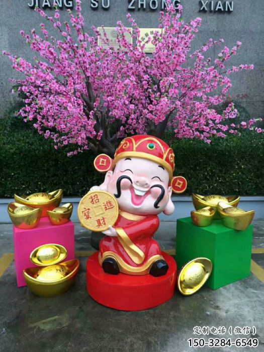 大型小豬佩奇雕塑 步行街卡通雕塑 卡通擺件