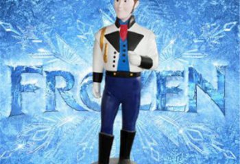 商場(chǎng)冰雪奇緣雕塑 卡通雕塑 店門口小品