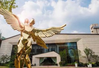 大型飛人雕塑 門口創意雕塑 售樓處小品