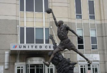 園林飛人雕塑 風景區卡通雕塑 廣場小品