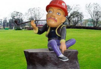 售樓處光頭強(qiáng)雕塑 商業(yè)街雕塑 卡通擺件