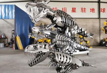 公園機器人雕塑 酒店門口雕塑 彩繪擺件