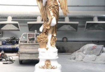 城市四季女神雕塑 風景區彩繪雕塑 抽象擺件