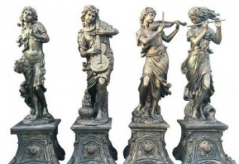 售樓處四季女神雕塑 商業街雕塑 民俗擺件