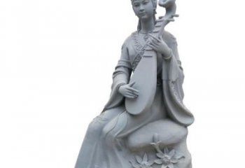 創意天女散花雕塑 步行街店門口雕塑 神話小品