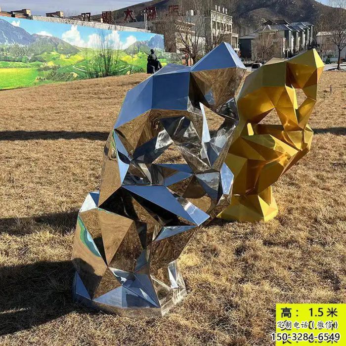 酒店思考者雕塑 庭院沉思者雕塑 彩繪小品