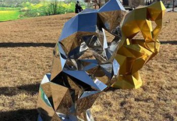 酒店思考者雕塑 庭院沉思者雕塑 彩繪小品