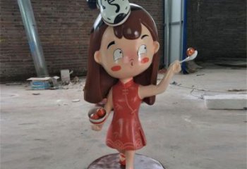 廚師雕塑制造商 景觀校園卡通雕塑 商業街動漫雕塑