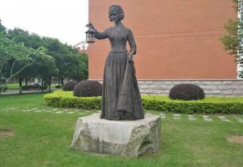 預定南丁格爾雕塑 黃銅名人雕塑 步行街人物雕塑