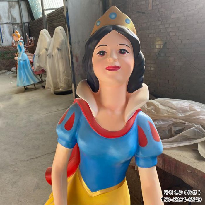 白雪公主雕塑廠 仿真景觀動漫雕塑 烤漆卡通雕塑