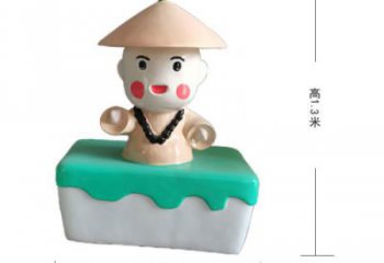 景觀小和尚雕塑廠 黃銅兒童雕塑 商業(yè)街肖像雕塑