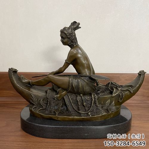 抽象女人雕塑廠 鑄銅女性雕塑 室內歐式雕塑