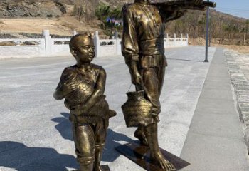 承接大門口爆米花雕塑 公園民俗雕塑 仿真小吃雕塑