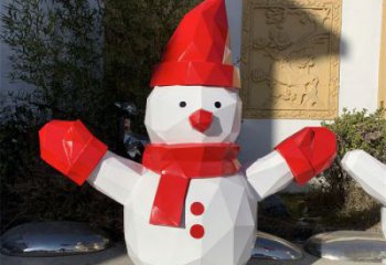 酒店雪人雕塑廠 庭院卡通雕塑 彩繪小品