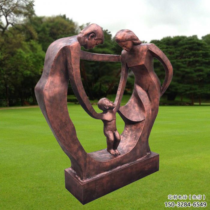 景觀母親雕塑 彩繪女人雕塑 校園肖像雕塑